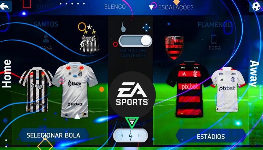 FIFA 14 MOD FC 25 ANDROID PARA MOBILE V11 APK DATA + OBB MODO CARREIRA TORNEIOS ELENCOS ATUALIZADOS KITS 25