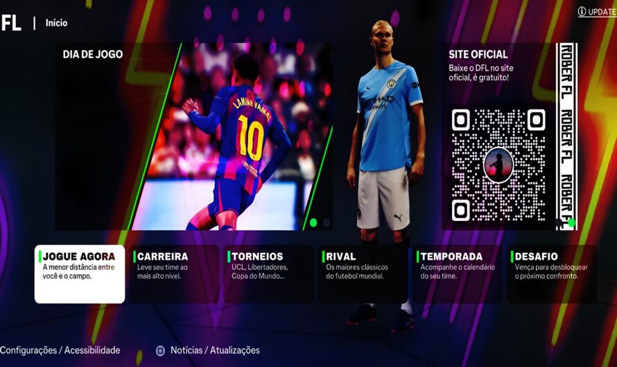 DFL 26 ANDROID V1.0 NEW MENU | NOVAS TRANSFERÊNCIAS, KITS 25/26, MUNDIAL DE CLUBES 2025 E MUITO MAIS…