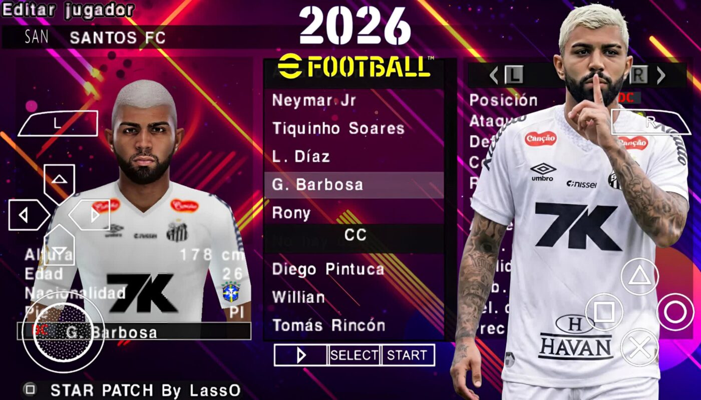 PES 2026 PPSSPP