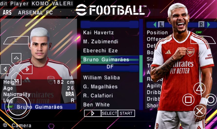 EFOOTBALL PES 2027 PPSSPP EUROPEUS NOVAS FACES 4K REALISTAS ELENCOS ATUALIZADOS + KITS 26/27