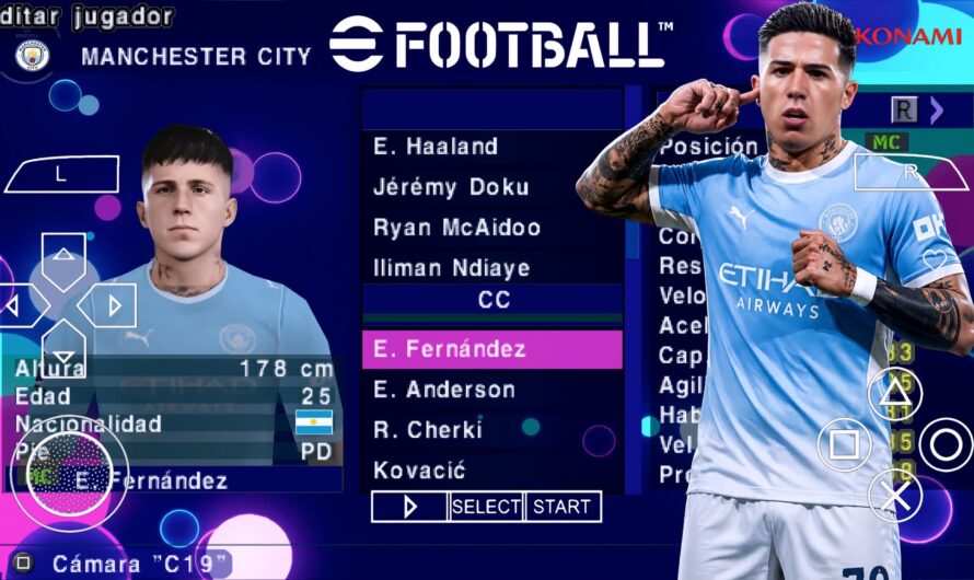 EFOOTBALL PES 2027 PPSSPP PATCH BETA EUROPEUS NOVAS FACES 4K ELENCOS ATUALIZADOS + KITS 26/27