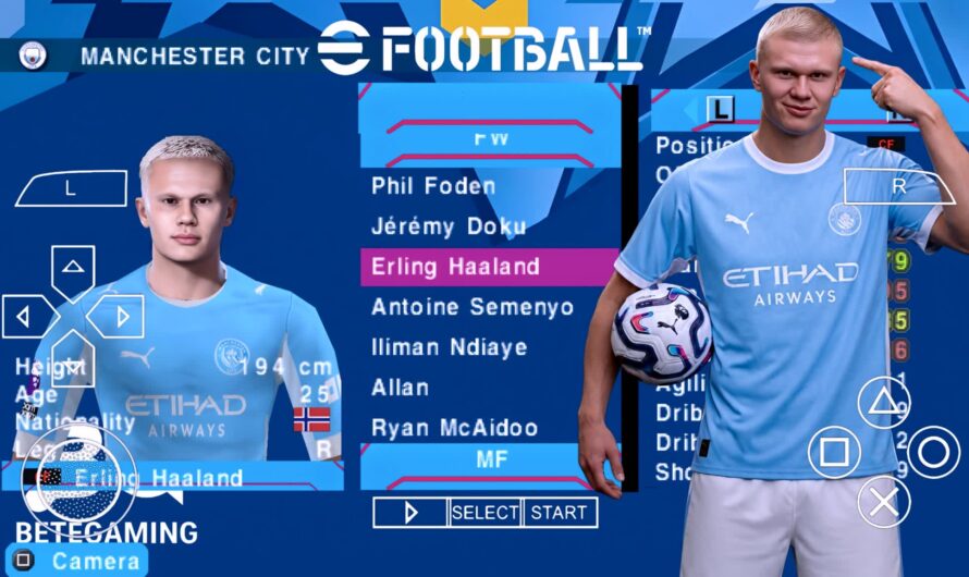 EFOOTBALL PES 2027 PPSSPP PATCH EUROPEUS NOVAS FACES 4K REALISTAS ELENCOS ATUALIZADOS + KITS 26/27